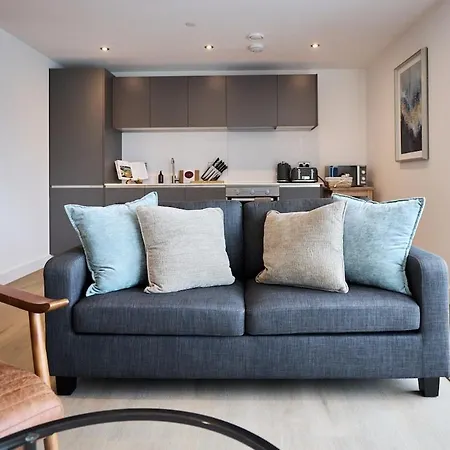 Apartmán Centre Luxury Penthouse With Private Terrace Leeds (West Yorkshire)